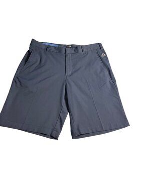 Adidas Mens Navy Golf Shorts Size 36 Lightweight Polyester Blend Comfortable Fit